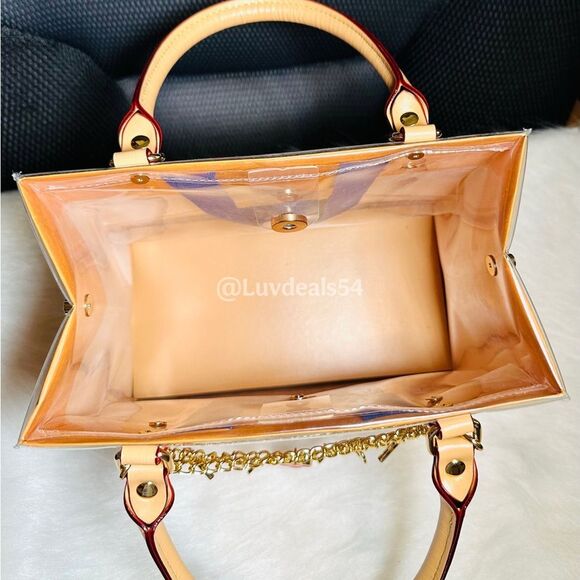 Louis Vuitton Vibrant Orange Tote Small Size 8.5" x 7"x4" - Picture 3 of 5